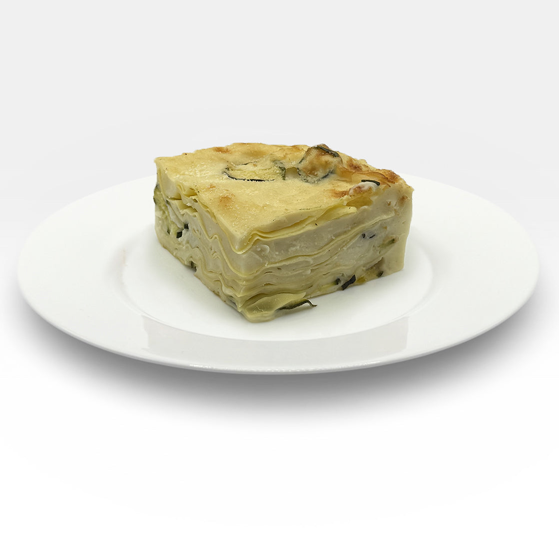 Lasagna zucchine, robiola e fiori di zucchina