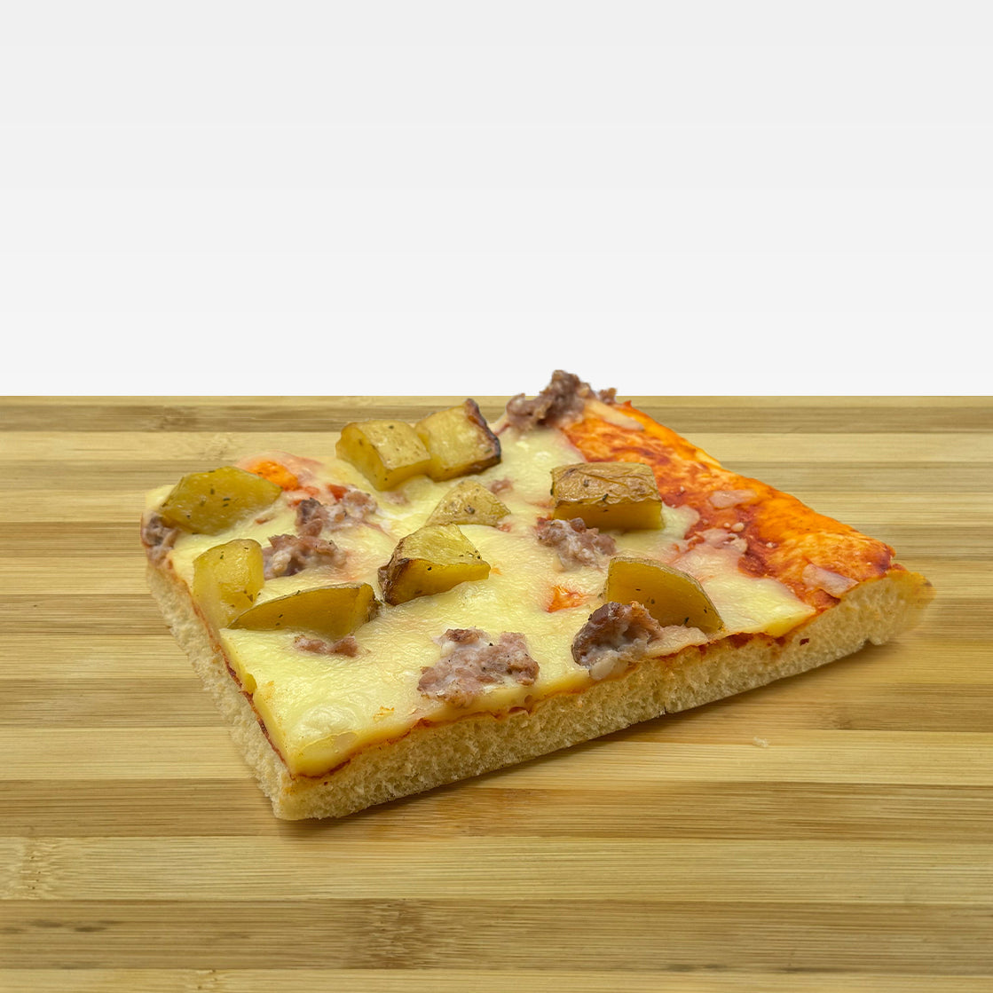 Pizza salsiccia e patate