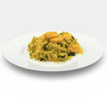 Riso basmati con mazzancolle, zucchine e zafferano