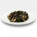 Riso venere con mazzancolle e zucchine